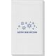 Modern Jewish Star Galaxy Linen Like Guest Towels Image 2 of 2