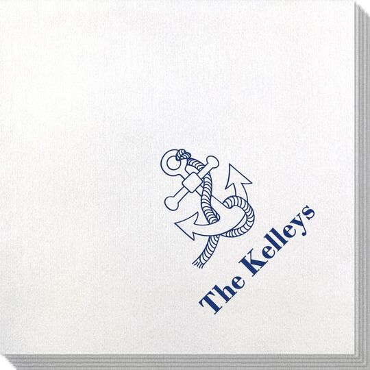 Boat Anchor Bamboo Luxe Napkins