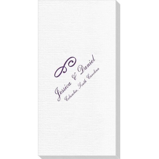 Little Scroll Deville Guest Towels