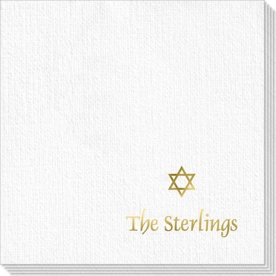 Little Star of David Deville Napkins