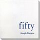 Big Number Fifty Bamboo Luxe Napkins Image 2 of 2