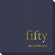 Big Number Fifty Linen Like Napkins Image 2 of 2