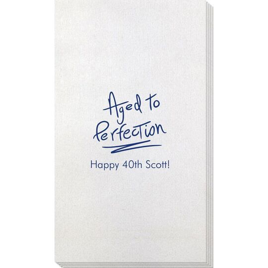 Fun Aged to Perfection Bamboo Luxe Guest Towels