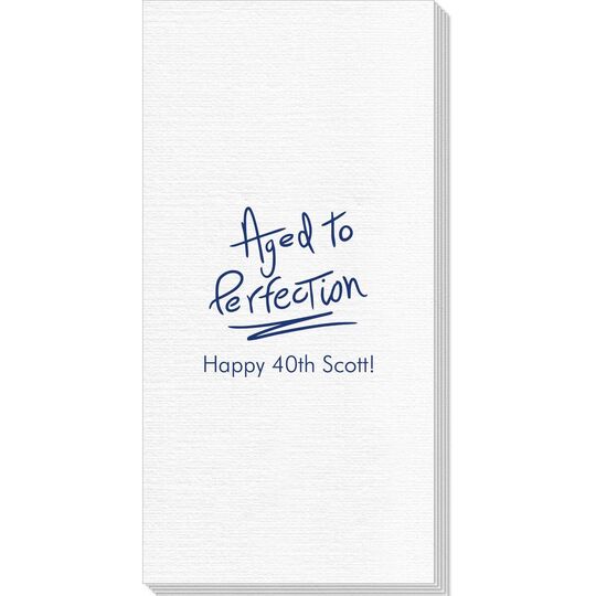 Fun Aged to Perfection Deville Guest Towels