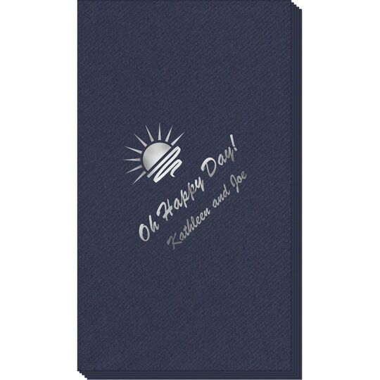 Sunrise Linen Like Guest Towels