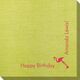 Corner Text with Flamingo Design Bamboo Luxe Napkins Image 1 of 2