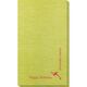 Corner Text with Flamingo Design Bamboo Luxe Guest Towels Image 1 of 2