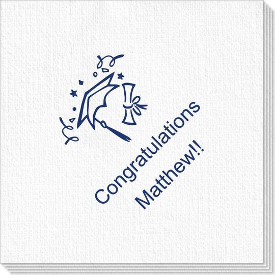 Finally Graduation Day Deville Napkins