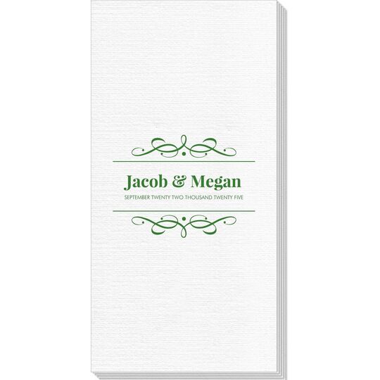 Modern Flourish Framed Deville Guest Towels