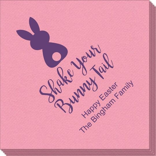 Shake Your Bunny Tail Linen Like Napkins