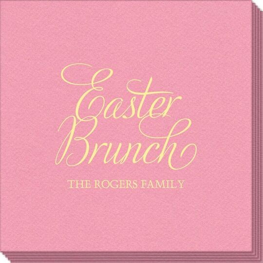 Easter Brunch Linen Like Napkins