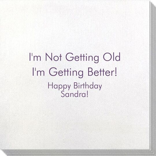 Any Imprint Wanted Bamboo Luxe Napkins