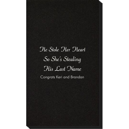 Any Imprint Wanted Linen Like Guest Towels