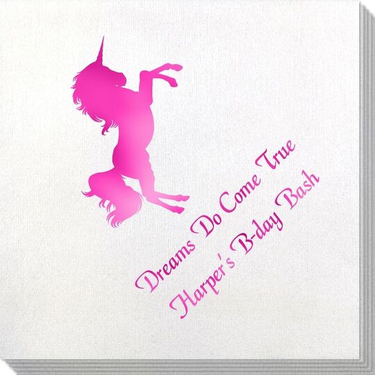 Unicorn Bamboo Luxe Napkins