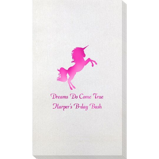 Unicorn Bamboo Luxe Guest Towels