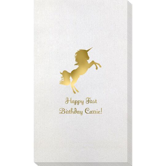 Unicorn Bamboo Luxe Guest Towels