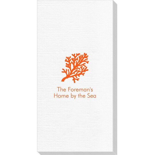 Coral Reef Deville Guest Towels