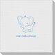 Sweet Elephant Linen Like Napkins Image 2 of 2