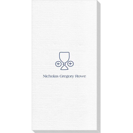 Ceremonial Goblet and Wafer Deville Guest Towels