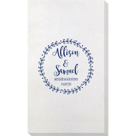 Sweet Wreath Bamboo Luxe Guest Towels