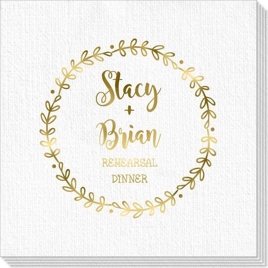 Sweet Wreath Deville Napkins