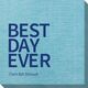 Bold Best Day Ever Bamboo Luxe Napkins Image 5 of 6