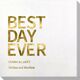 Bold Best Day Ever Bamboo Luxe Napkins Image 1 of 6