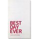 Bold Best Day Ever Bamboo Luxe Guest Towels Image 2 of 6