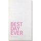 Bold Best Day Ever Bamboo Luxe Guest Towels Image 3 of 6