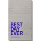 Bold Best Day Ever Bamboo Luxe Guest Towels Image 4 of 6