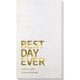 Bold Best Day Ever Bamboo Luxe Guest Towels Image 1 of 6