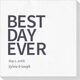 Bold Best Day Ever Deville Napkins Image 6 of 6
