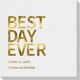 Bold Best Day Ever Linen Like Napkins Image 1 of 6