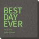 Bold Best Day Ever Linen Like Napkins Image 6 of 6