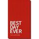 Bold Best Day Ever Linen Like Guest Towels Image 2 of 6