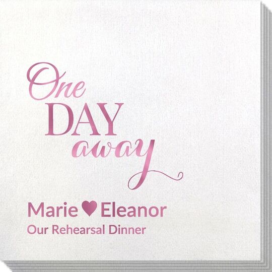 One Day Away Bamboo Luxe Napkins