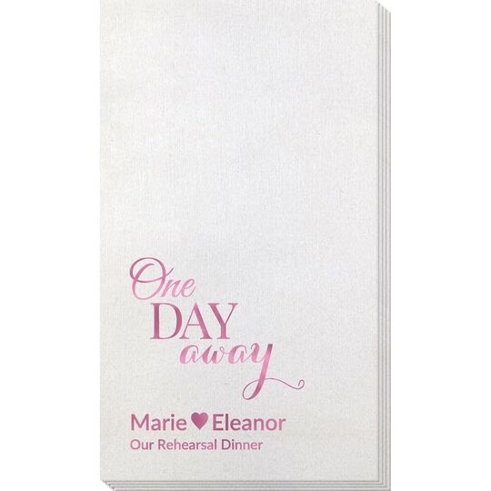 One Day Away Bamboo Luxe Guest Towels