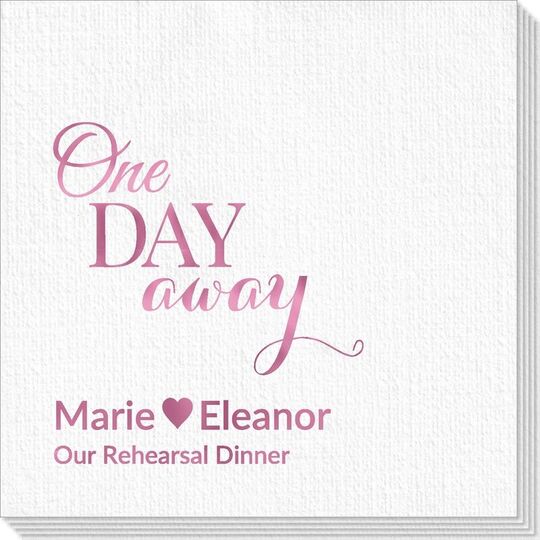 One Day Away Deville Napkins