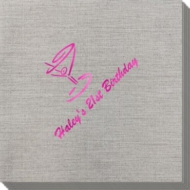 Classic Martini Bamboo Luxe Napkins