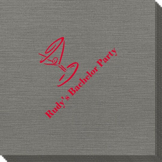 Classic Martini Bamboo Luxe Napkins