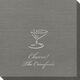Classic Martini Bamboo Luxe Napkins Image 1 of 4