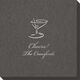 Classic Martini Linen Like Napkins Image 1 of 4