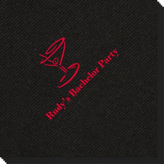 Classic Martini Linen Like Napkins