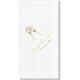 Champagne Crystal Toast Deville Guest Towels Image 1 of 3