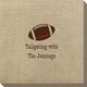 Football Bamboo Luxe Napkins Image 3 of 3