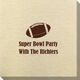 Football Bamboo Luxe Napkins Image 1 of 3