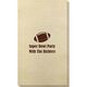 Football Bamboo Luxe Guest Towels Image 1 of 3
