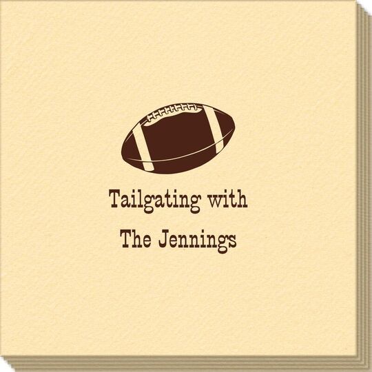 Football Linen Like Napkins