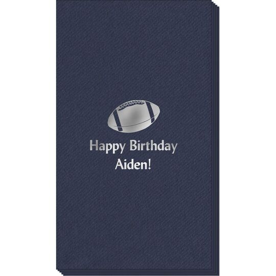 Football Linen Like Guest Towels