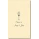 Bubbly Champagne Linen Like Guest Towels Image 1 of 5